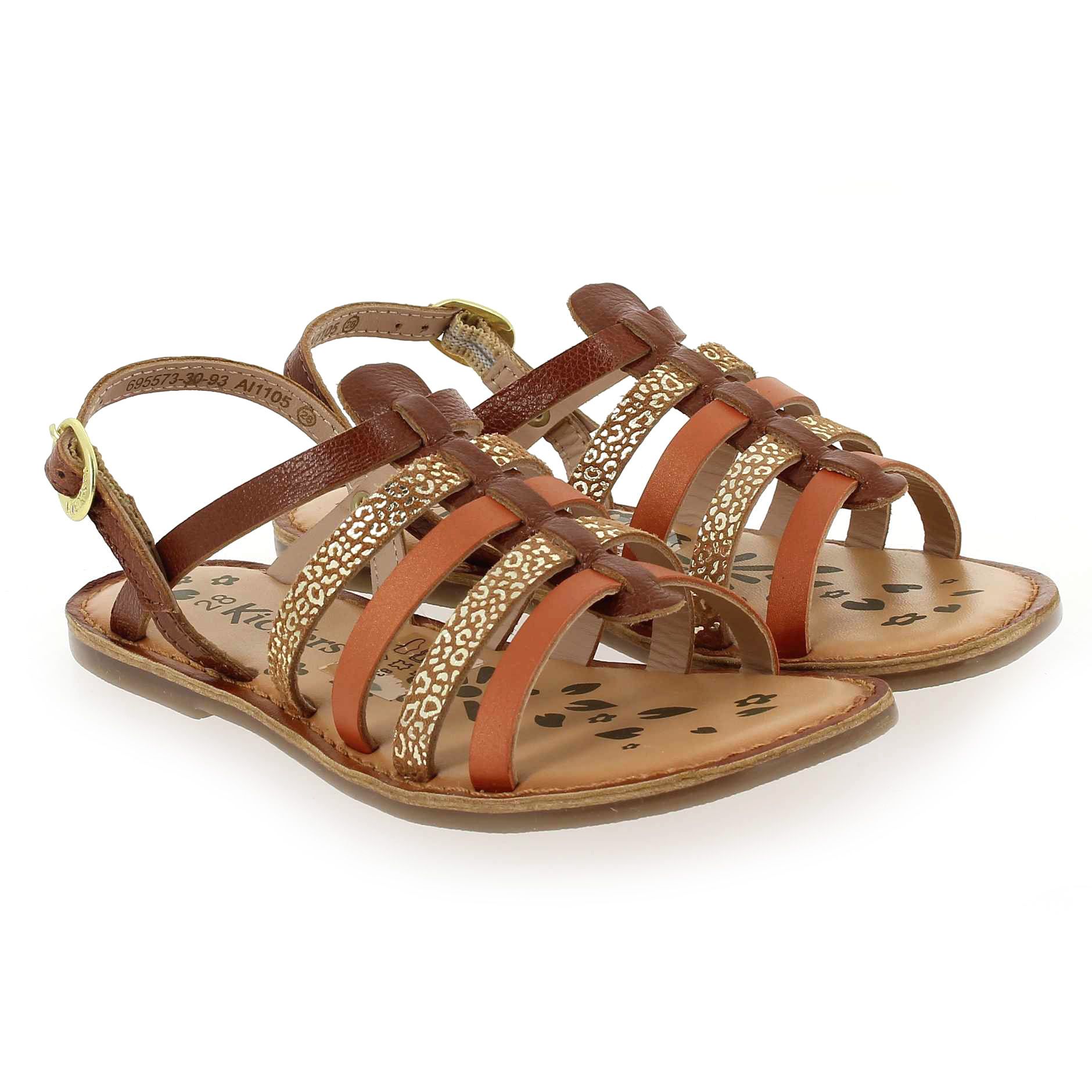 Kickers  DIXON - Marron Camel
