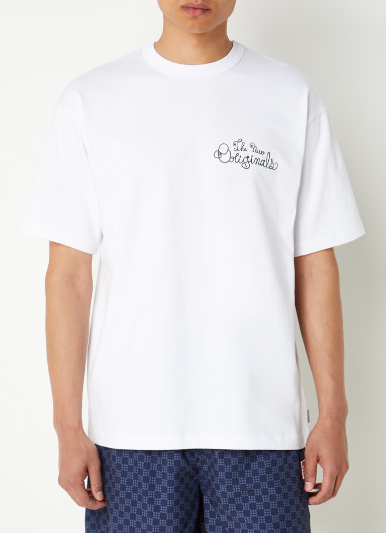 The New Originals Humming Bird -t-paita, jossa on logobrodeeraus ja painatus takana