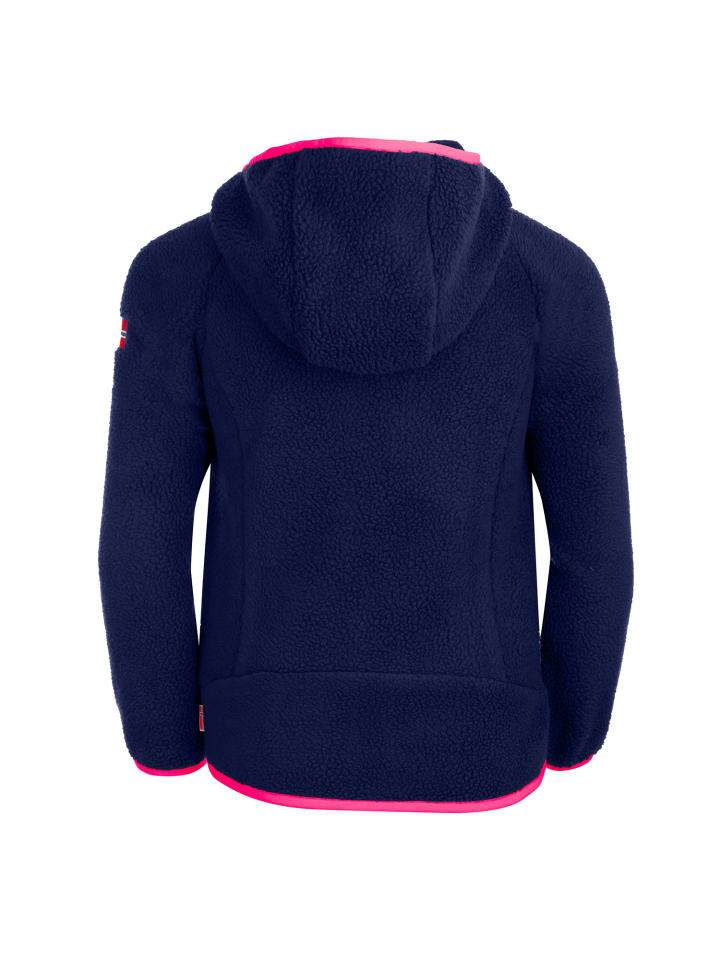 Trollkids Fleecejacke Mandal in navy/pink günstig kaufen