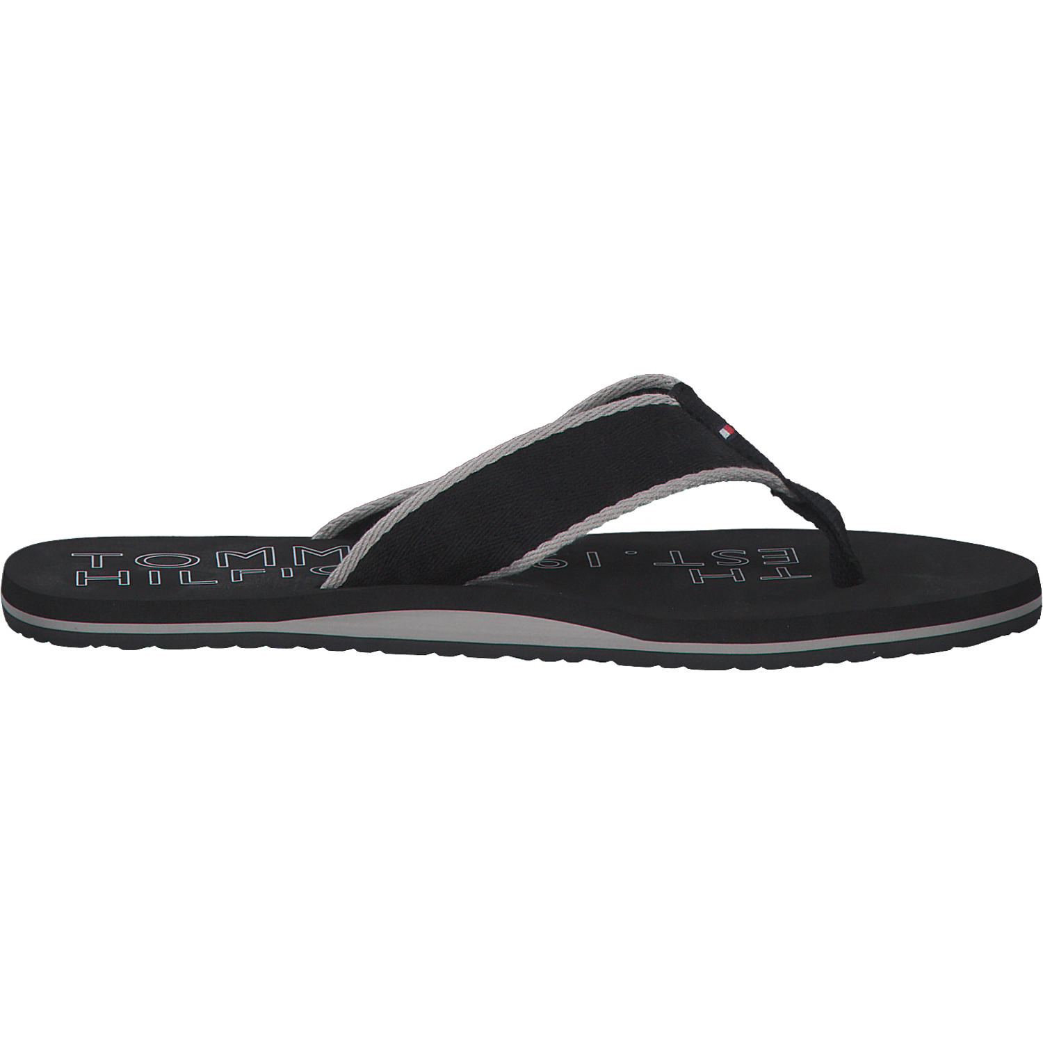 Tommy Hilfiger FM0FM04469, Zehentrenner, Herren, black