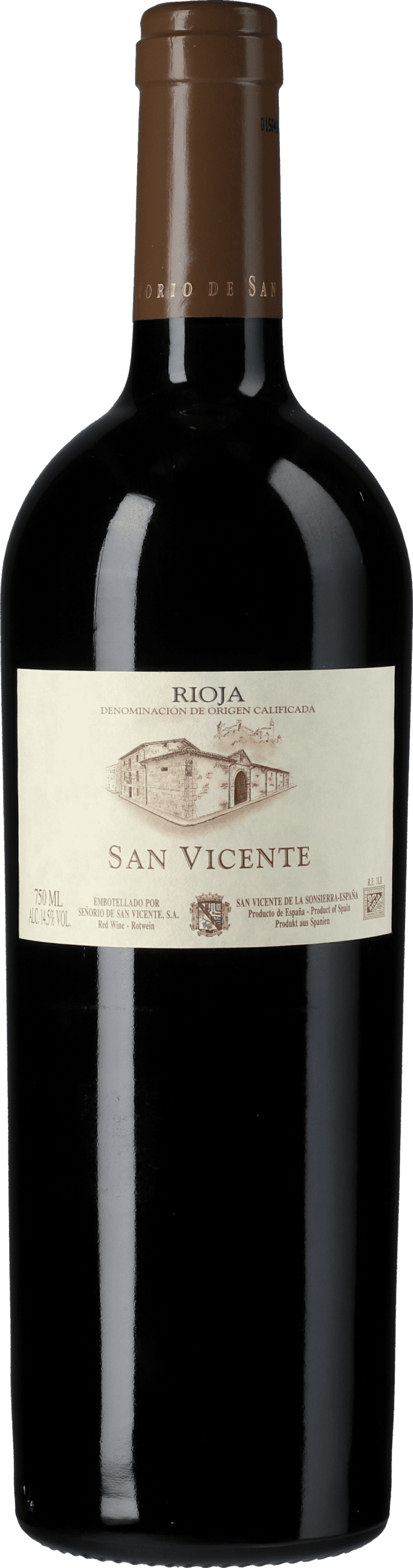 Senorio de San Vicente - Eguren: San Vicente Tempranillo 2007
