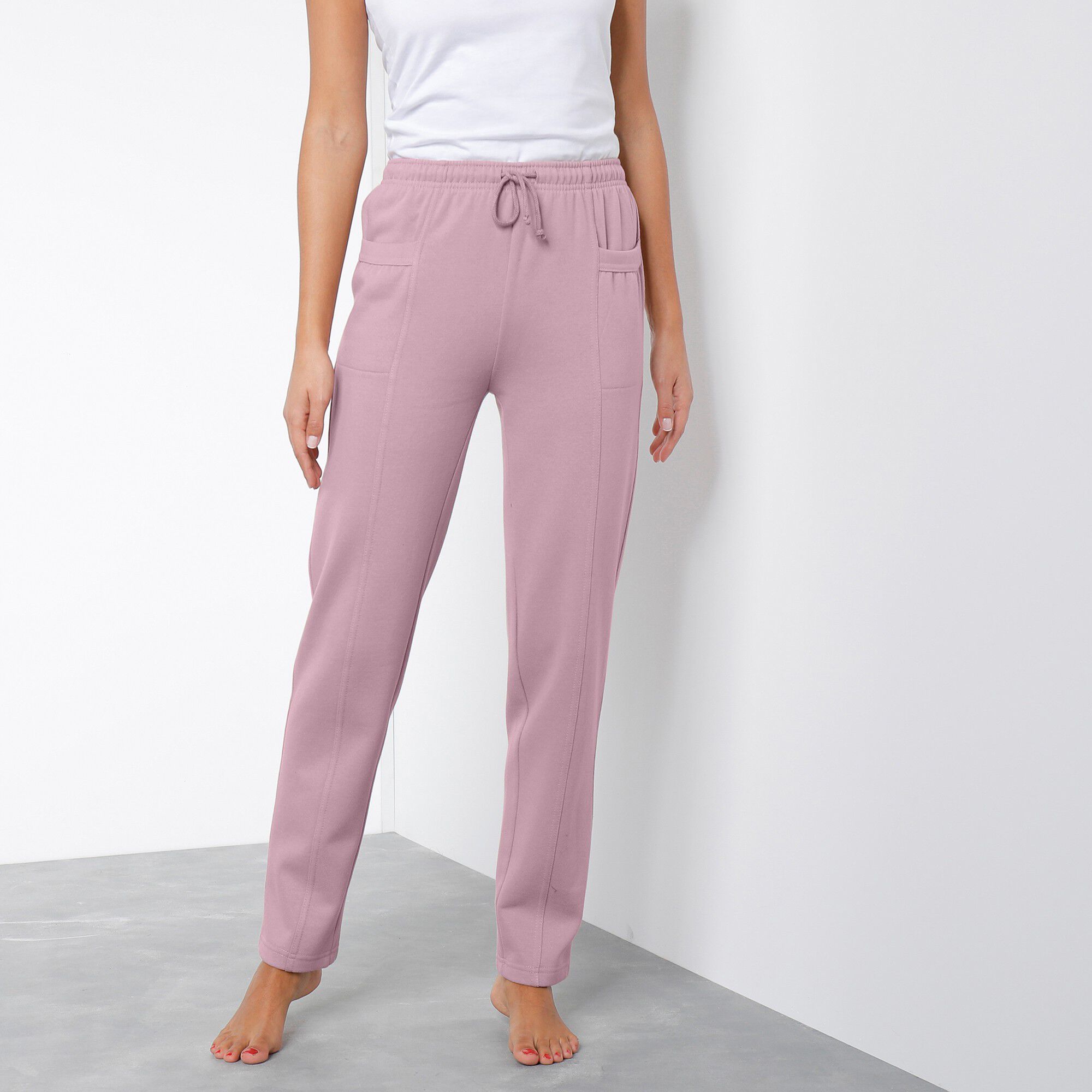 Pantalon jogging, molleton gratté
