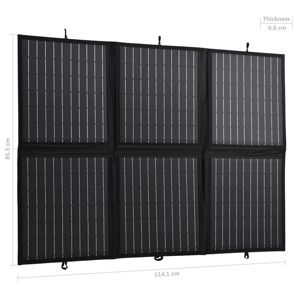 vidaXL Solarmodul Solarmodul Faltbar 120 W 12 V