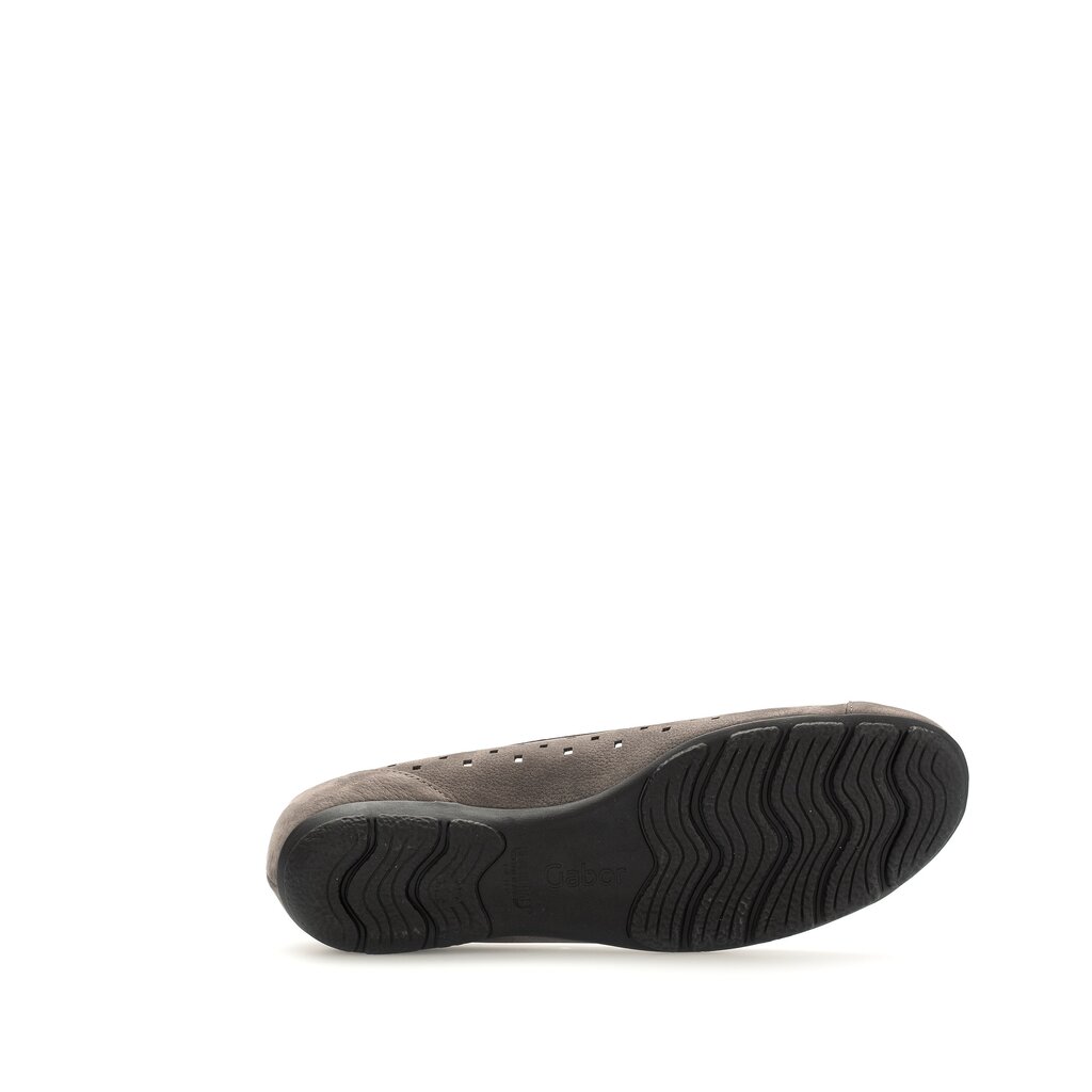 Gabor fashion Sportliche Ballerina grau