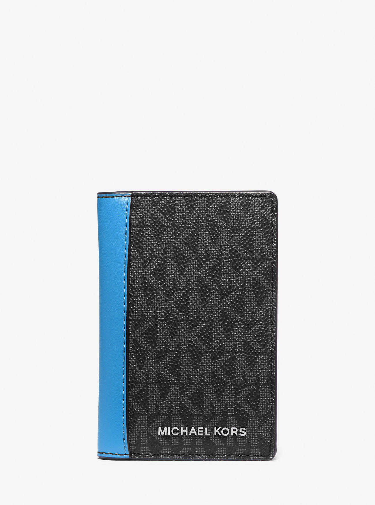 Hudson Signature Logo Folio Card Case - BLUE MULTI
