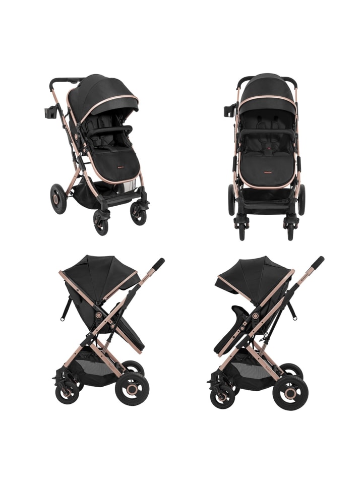 Kikkaboo Kinderwagen Scarlett 2 in 1 in schwarz günstig kaufen onesize