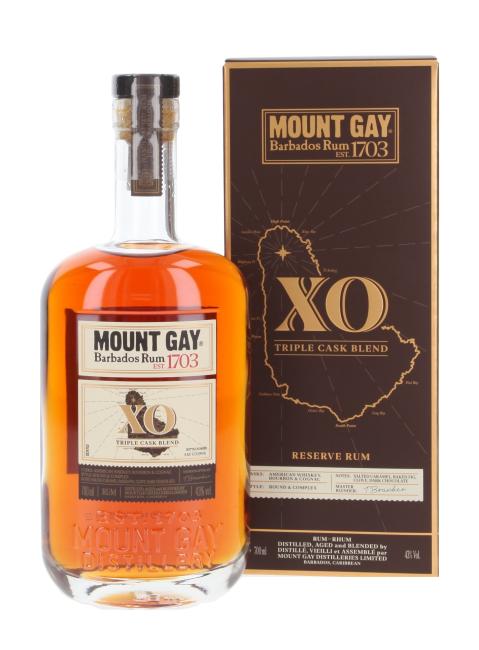 Mount Gay XO Rum 0,7 l·43 % vol
