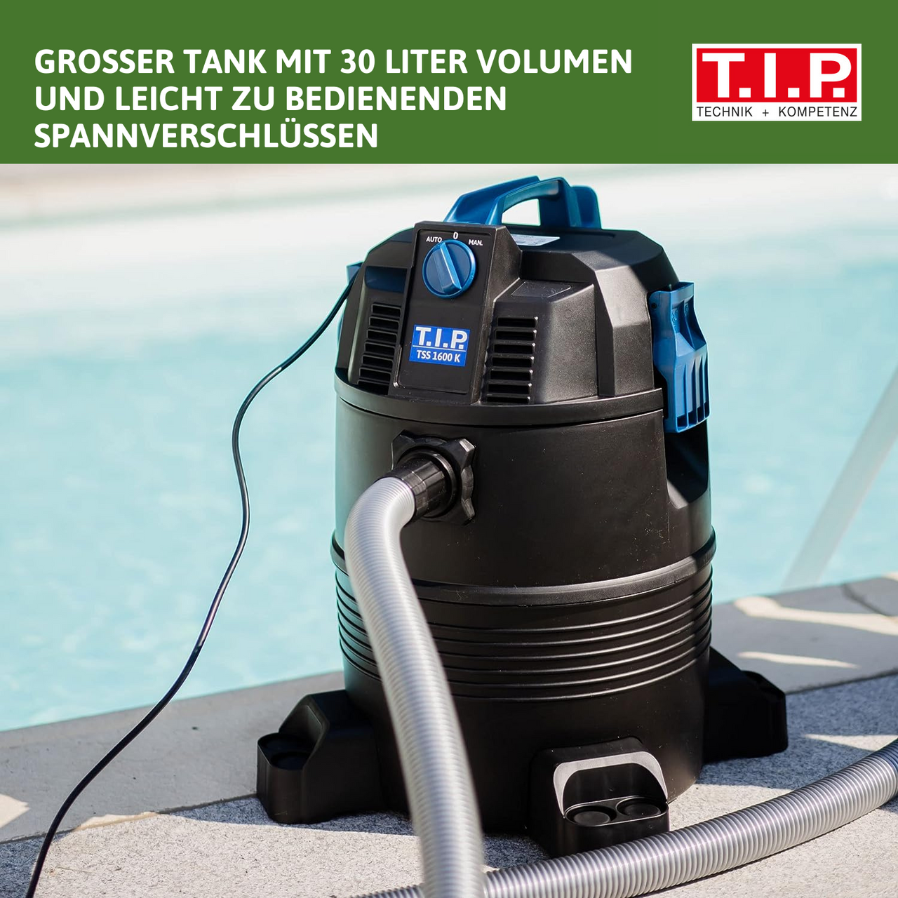 T.I.P. T.I.P Schlamm-Trocken-Sauger TSS 1600 K