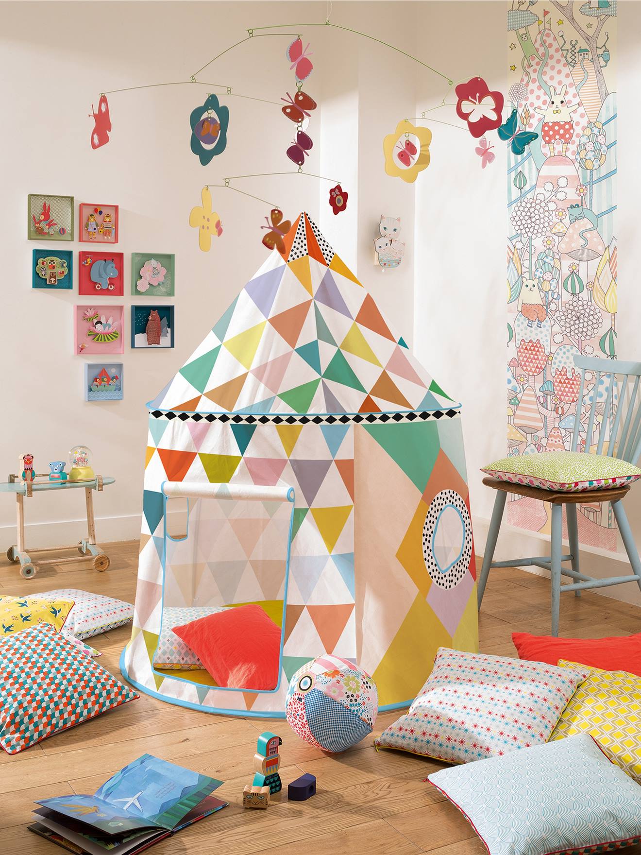 Djeco Kinder Spielzelt DJECO - mehrfarbig