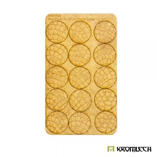 Cobblestone 32mm Round - Base Toppers (15)