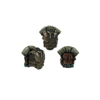 Guardsmen Armoured Torsos & Backpacks (5)