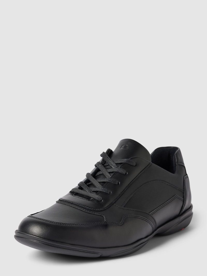 Sneaker aus Leder Modell 'BARNARD' in schwarz