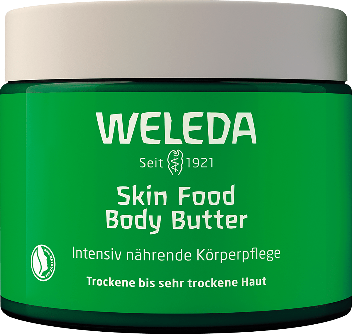 Körperbutter Skin Food im Glastiegel, 150 ml