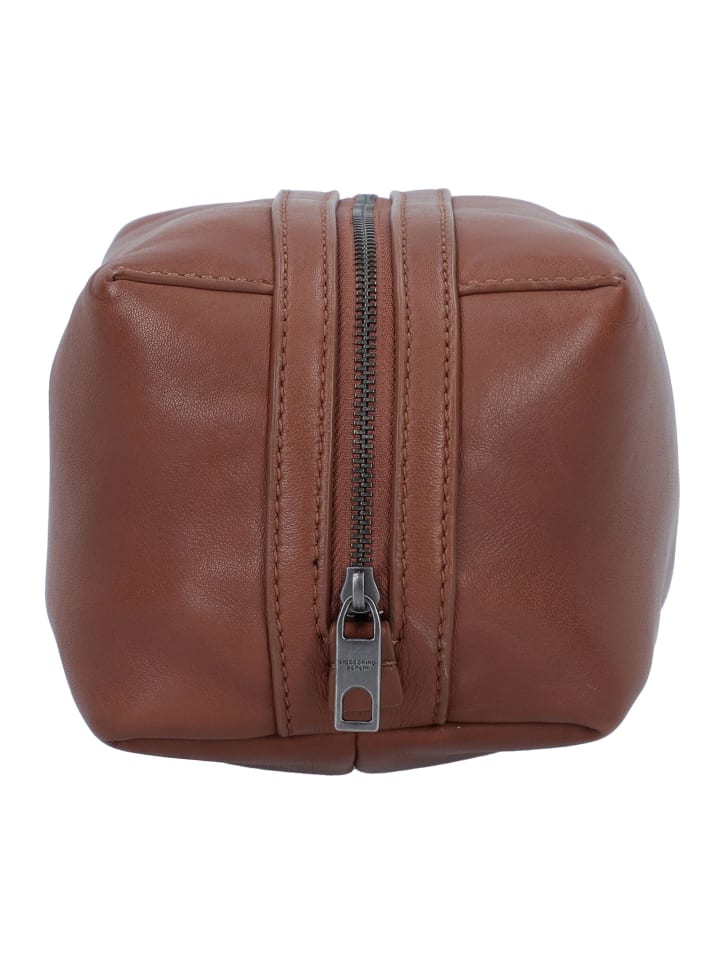 LIEBESKIND BERLIN Kulturbeutel Leder 18 cm in russet günstig kaufen onesize
