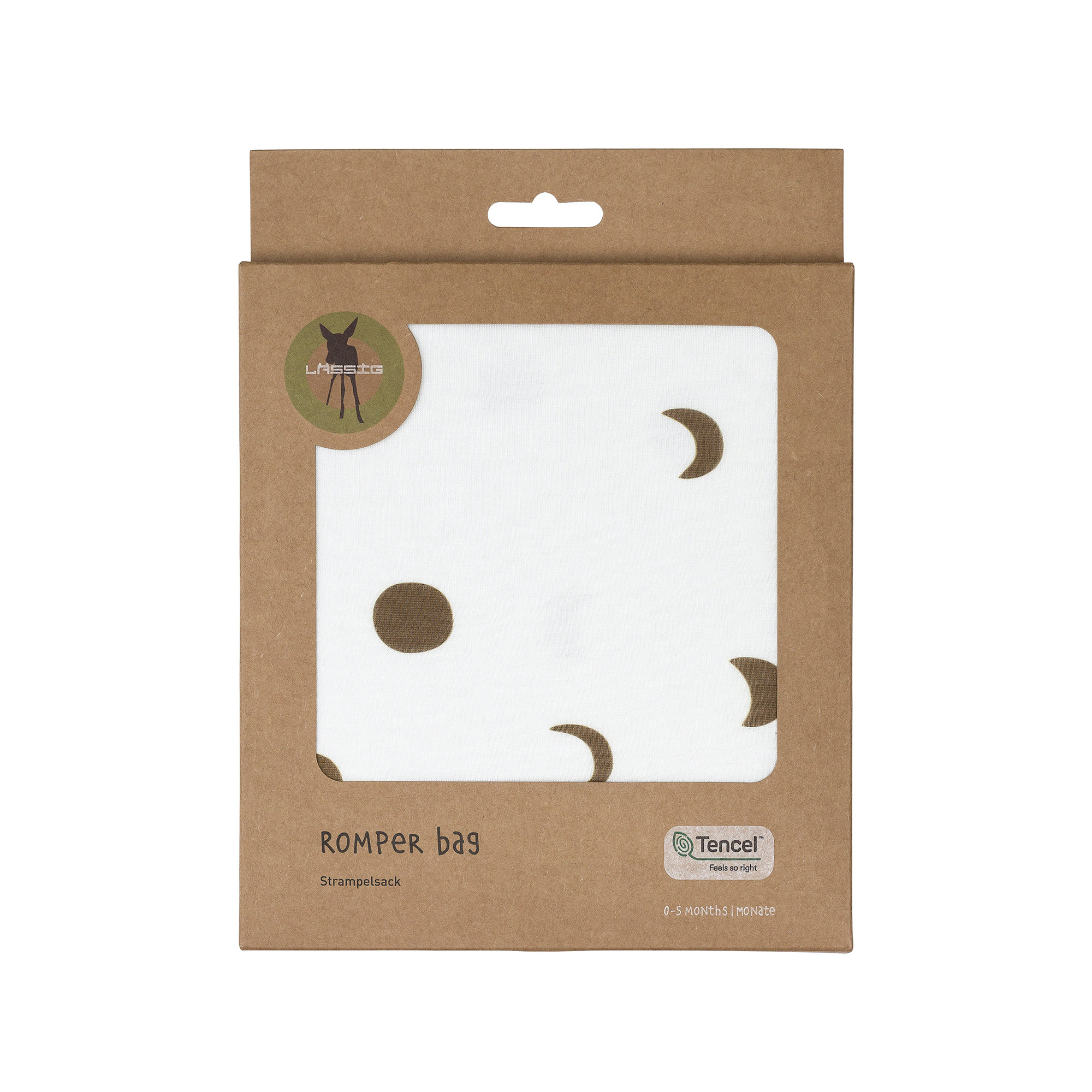 Baby Strampelsack 0,5 TOG - Mond, Milky