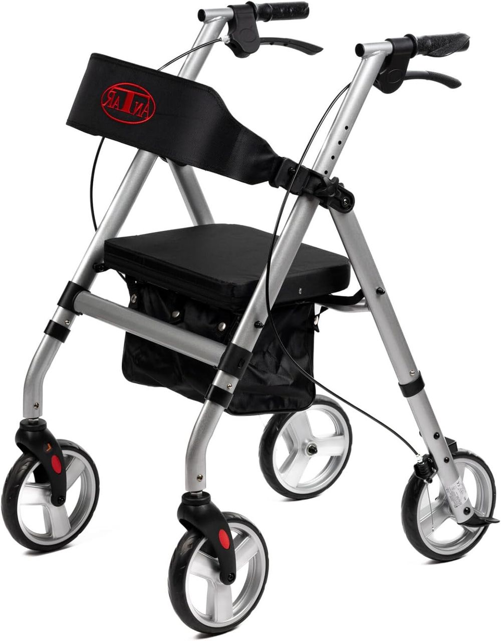 ANTAR Aluminium Rollator silber AT51112NH