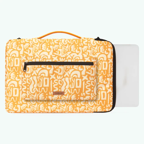 Eurorennes Laptop Sleeve, 15/16 inch Ochre Laptop Sleeve