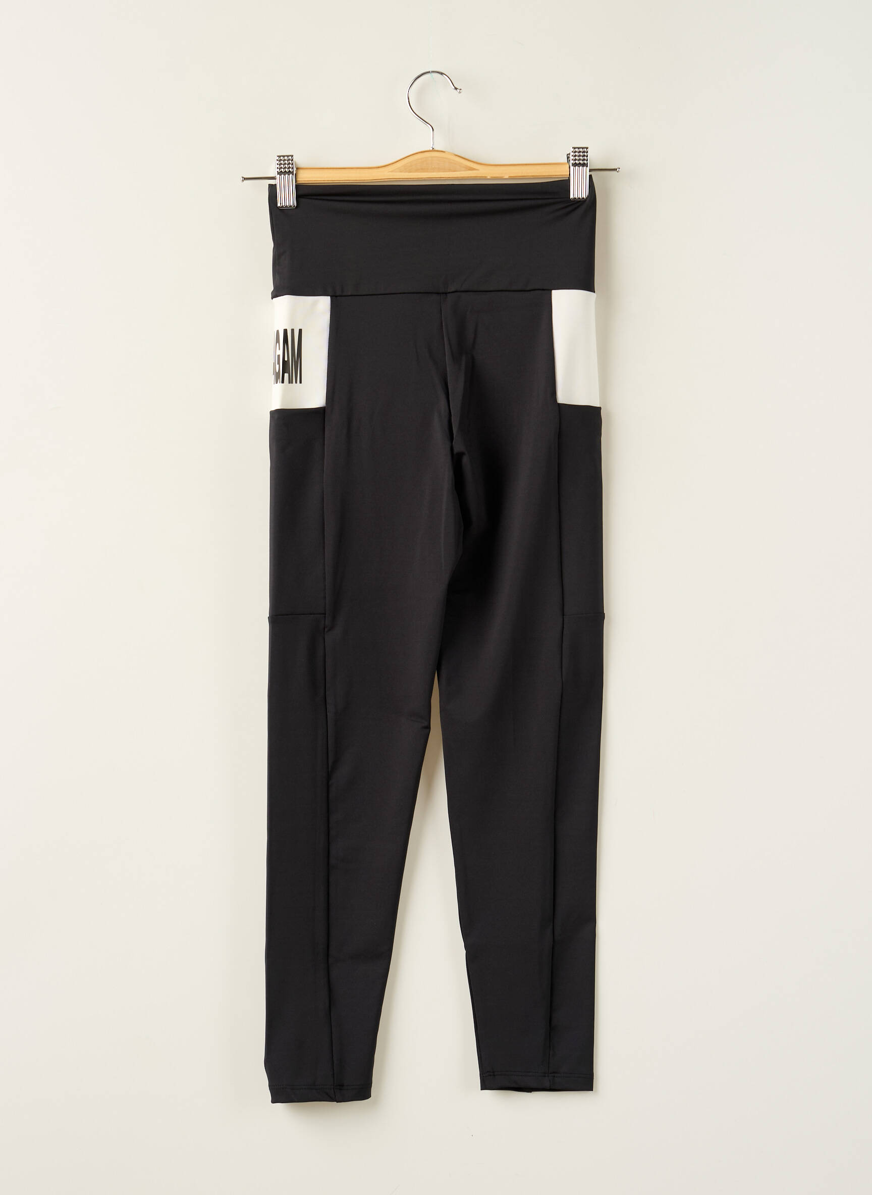 Laagam Leggings Femme couleur noir