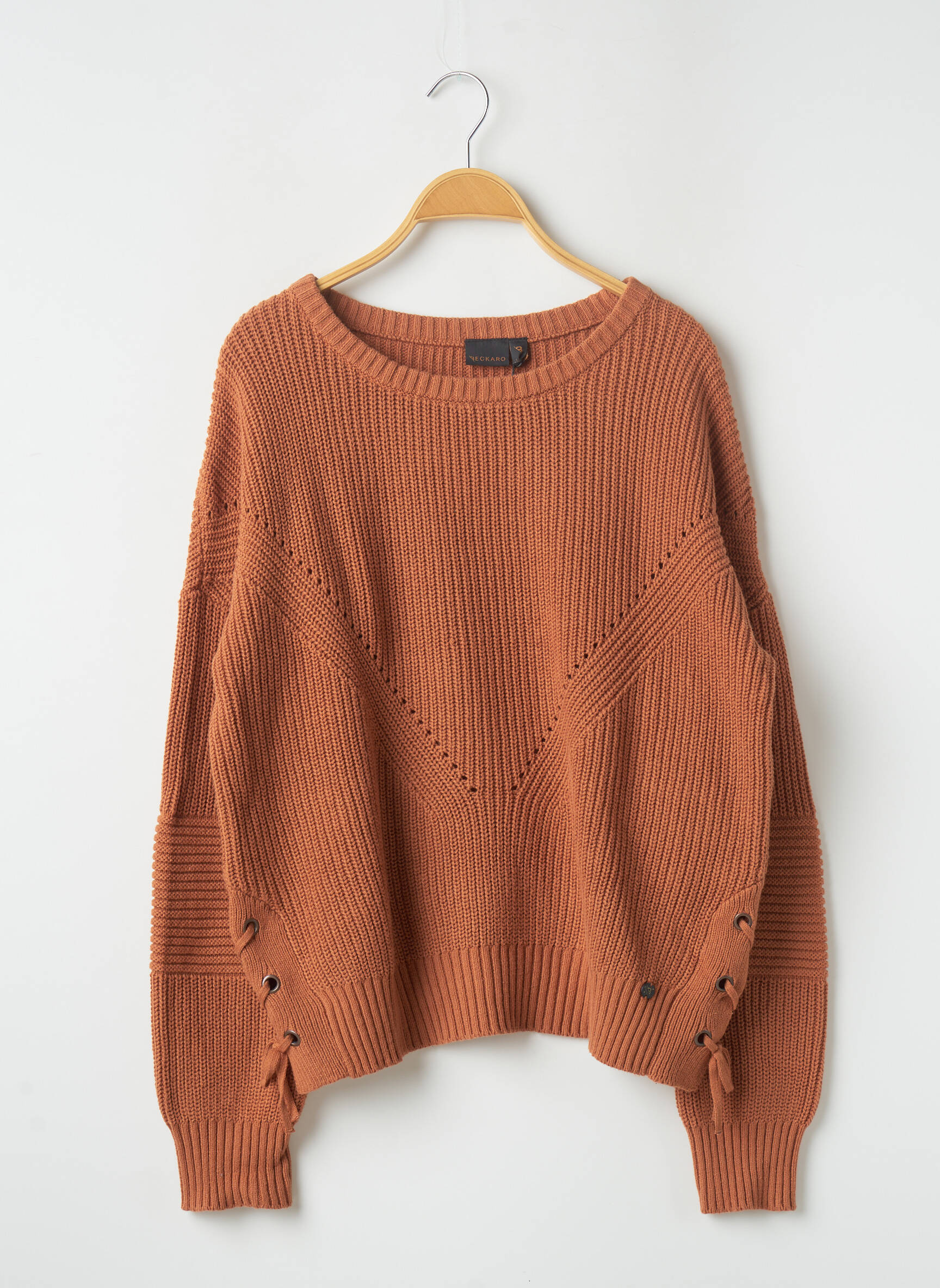 Beckaro Pulls Fille couleur beige
