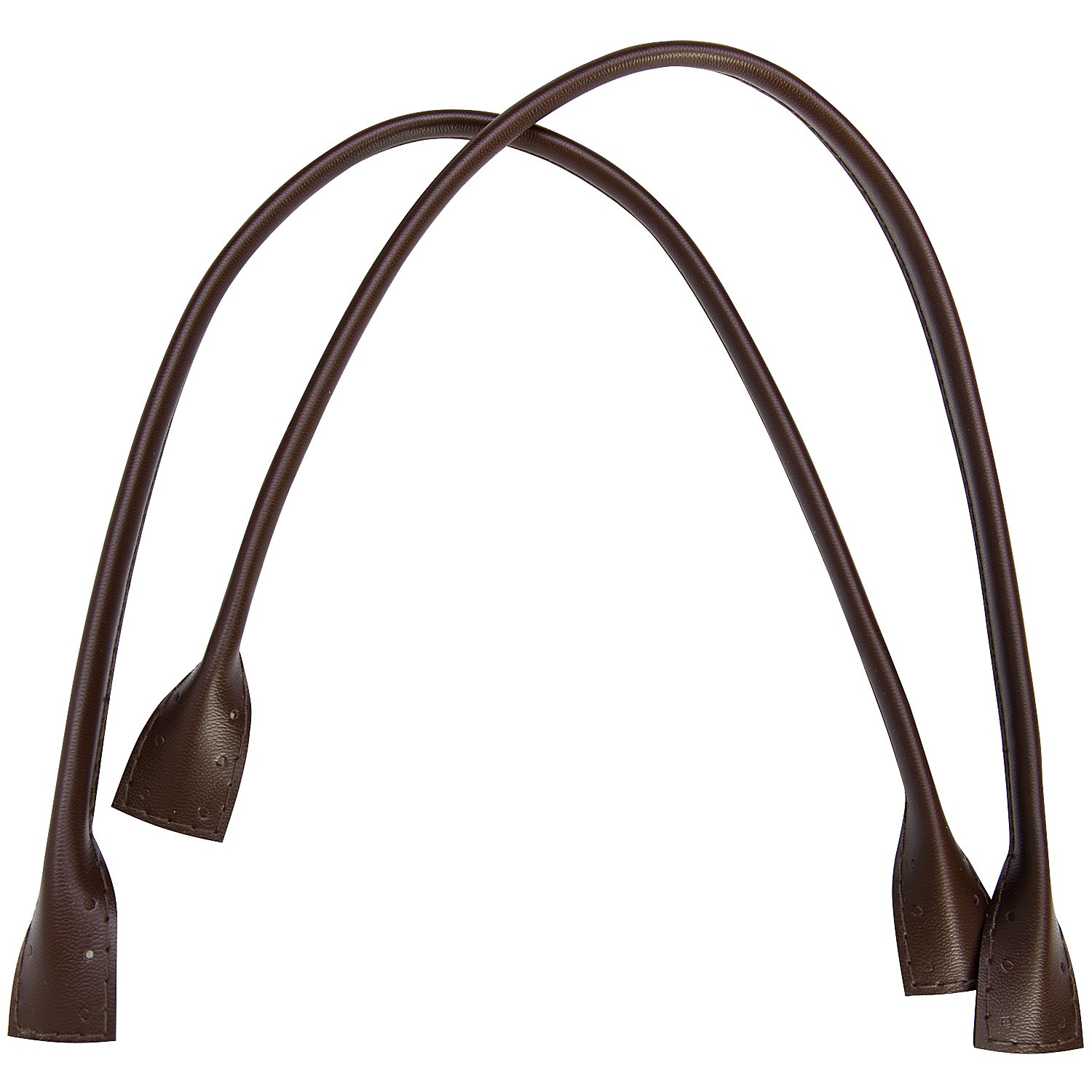 Taschengriffe, braun, 50 cm, 1 Paar
