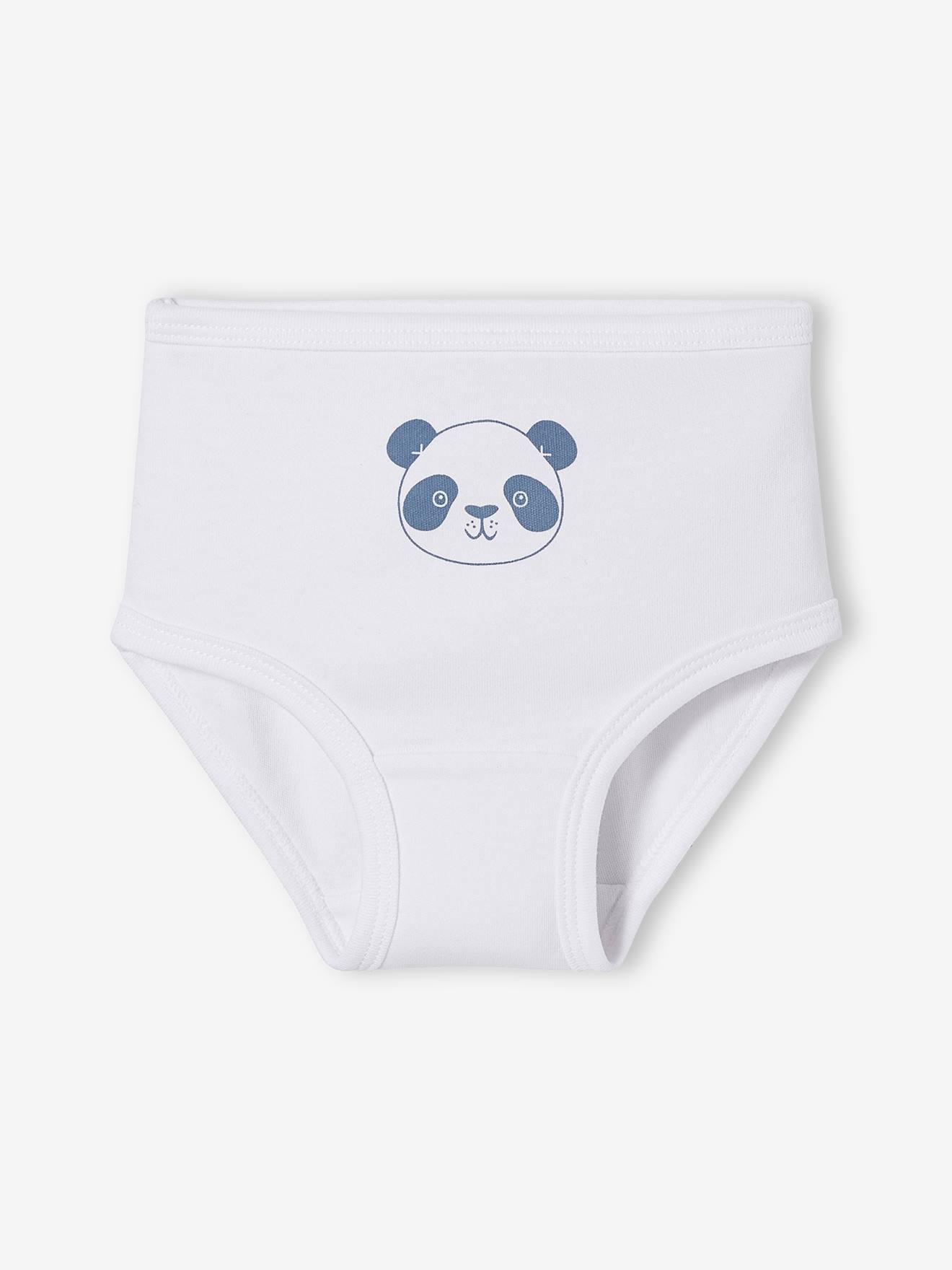 Vertbaudet 5er-Pack Baby Slips BASIC Oeko-Tex - pack weiß