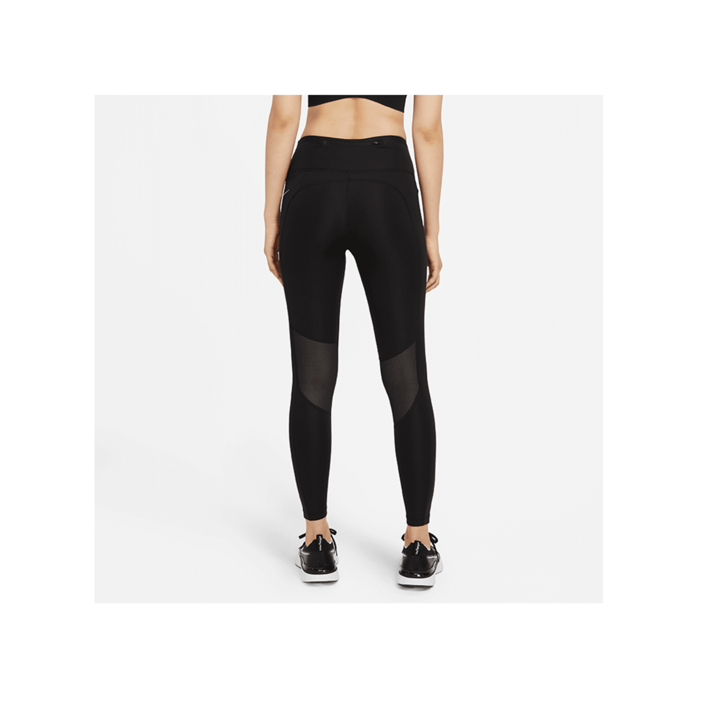 Nike Fast Leggings Running Damen Schwarz F010