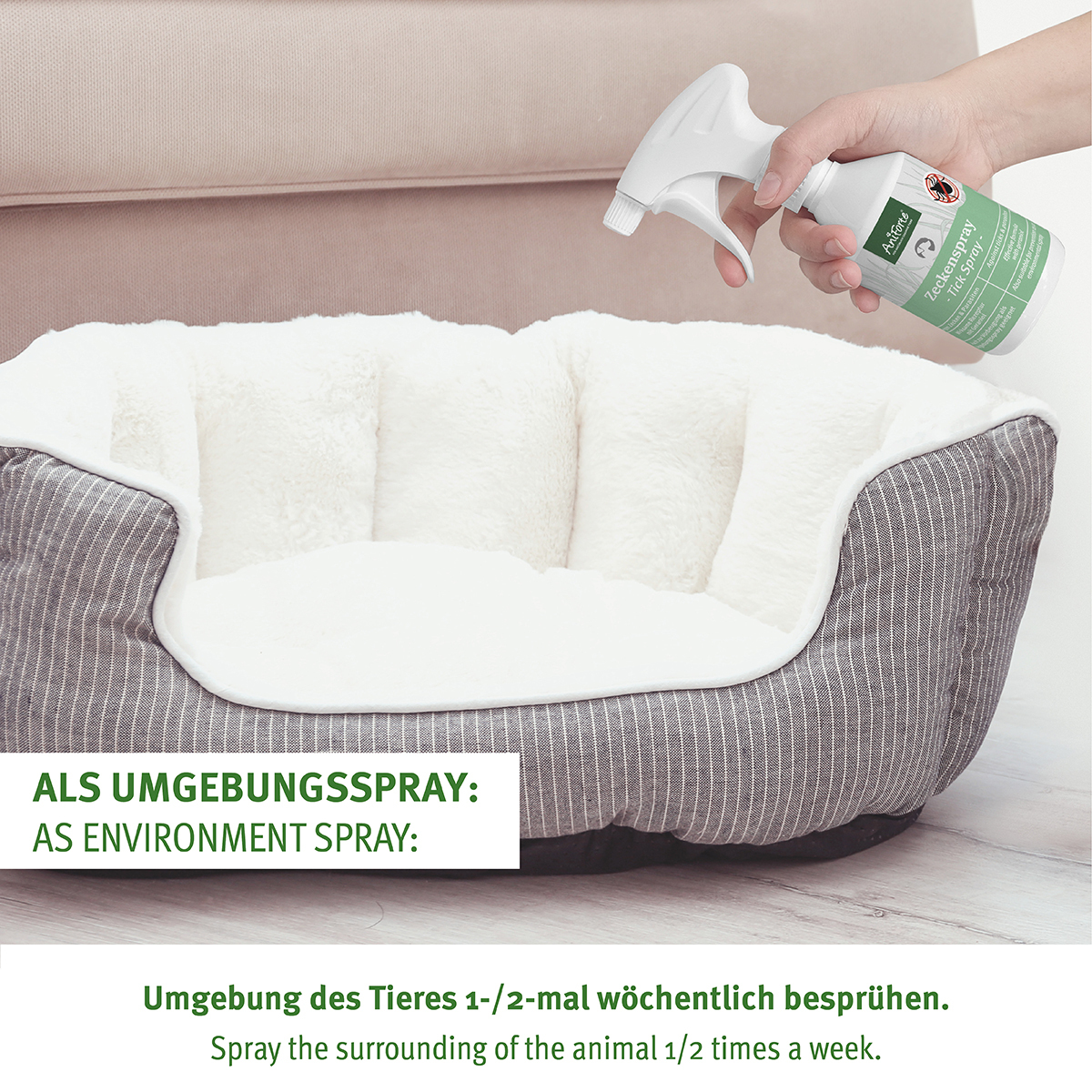 Aniforte Floh- & Zeckenmittel Aniforte Zeckenspray für Hunde 250ml