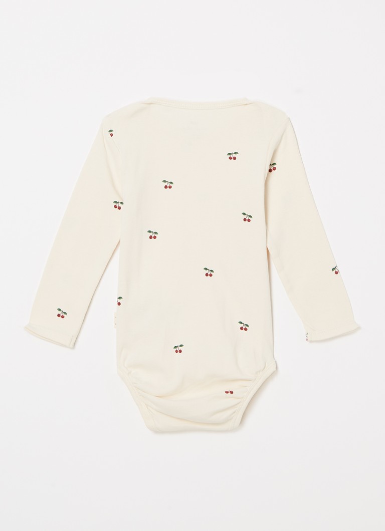 Tutina per neonato Konges Sløjd en estampado de algodón orgánico