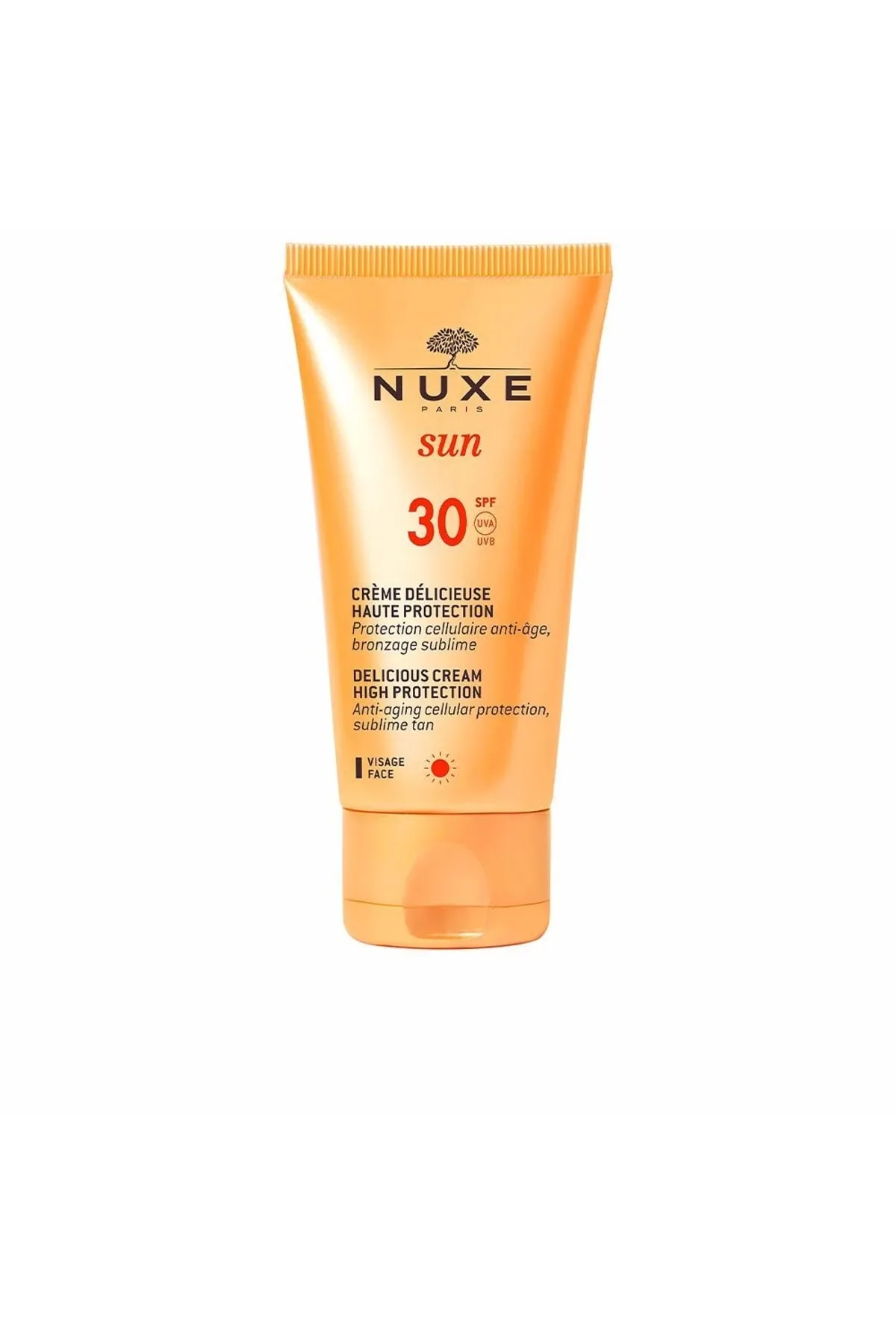 Nuxe  Sonnencreme fürs Gesicht Deliciosa Alta Protección Spf30 Nuxe 50 ml