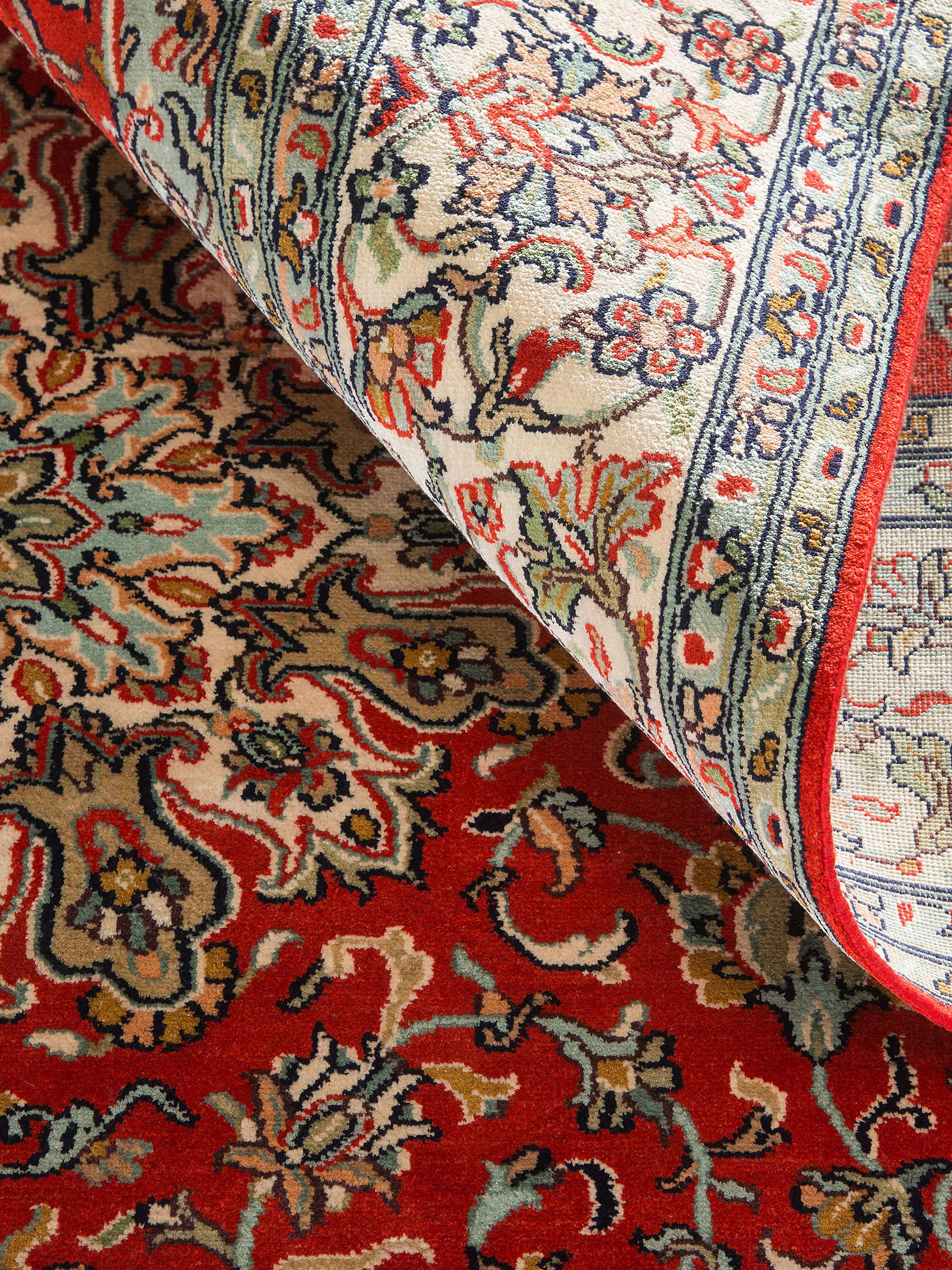 Kaschmir Seide 18/18 ca. 174 x 252 cm, Unikat / Einzelstück