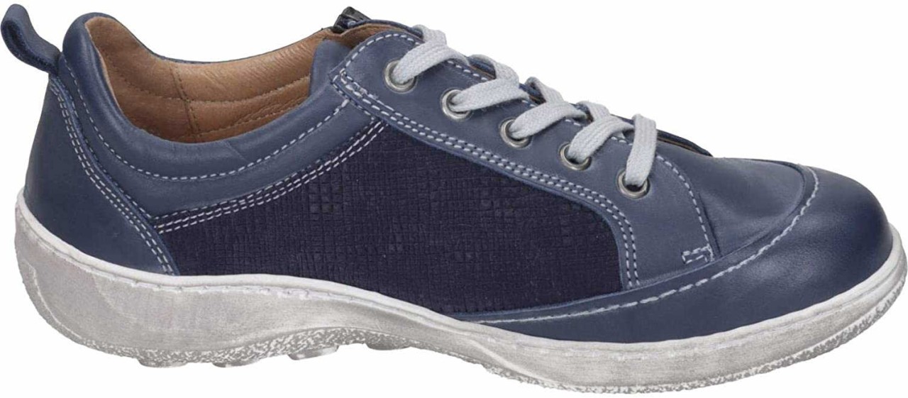 DR. BRINKMANN Komfort Schnürer blau