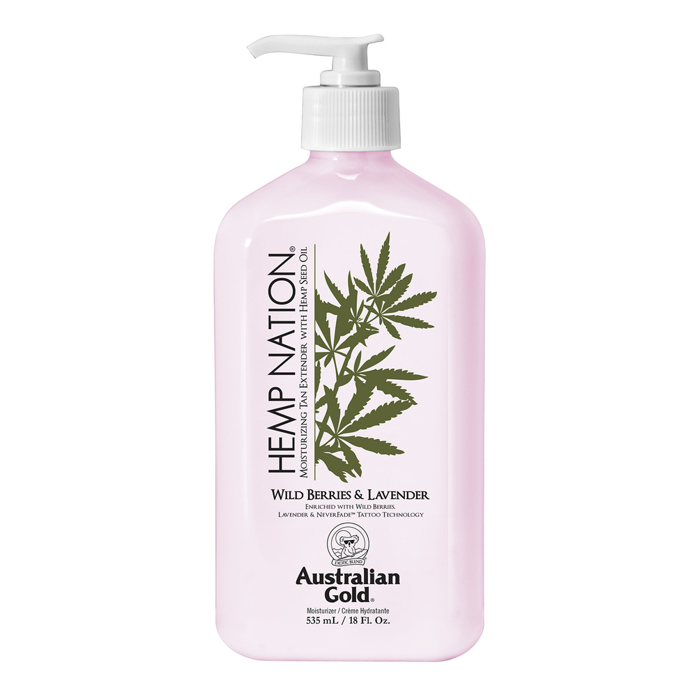 australian gold Hemp Nation Wild Berries & Lavender Body Lotion 535 ml Après soleil / Body Lotion