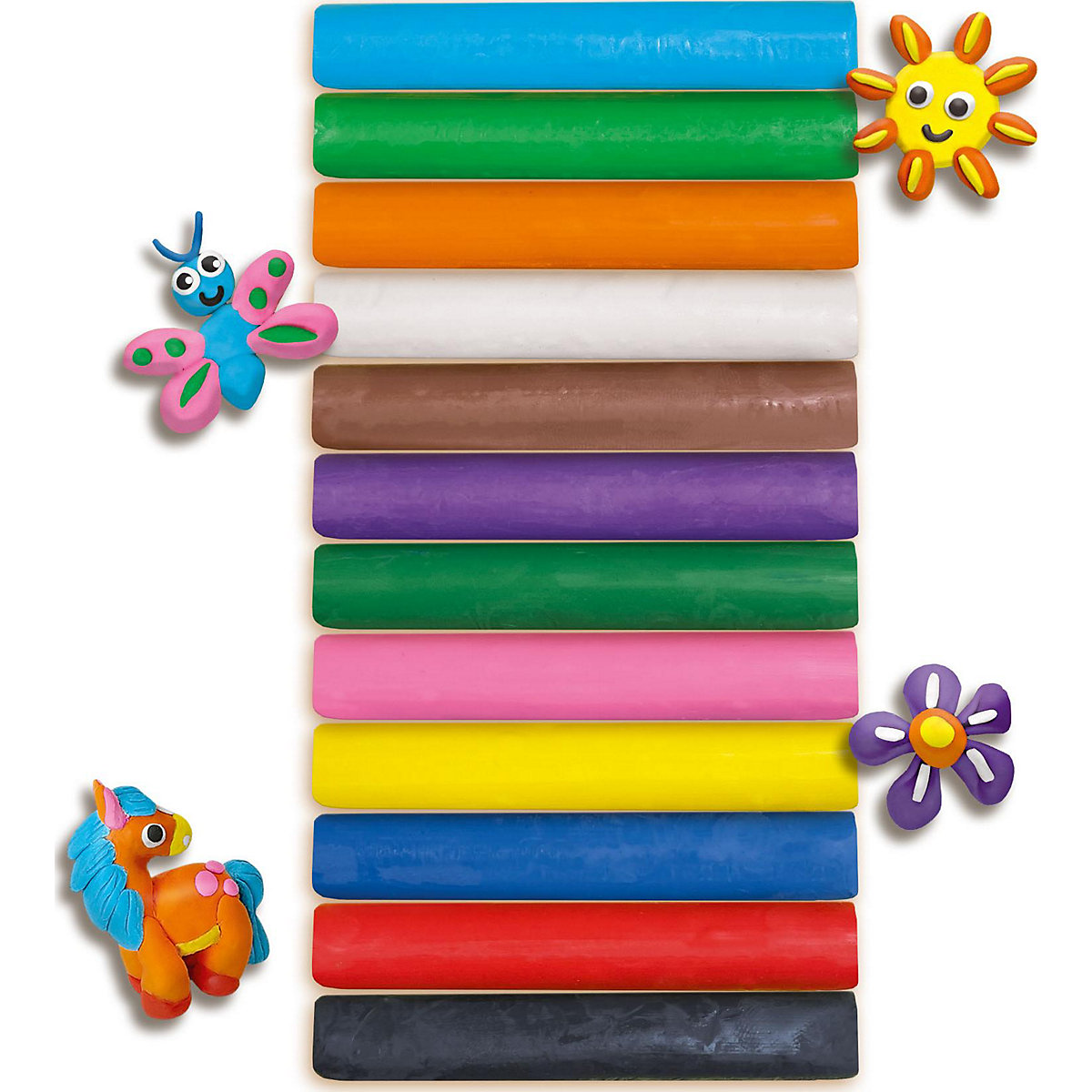 Infinity Modellierknete - 12er Packung (180 gr)