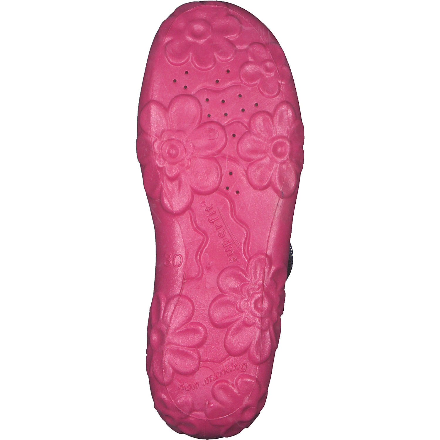 Superfit BONNY 00280, Hausschuhe, Kinder, Blau (Herz)
