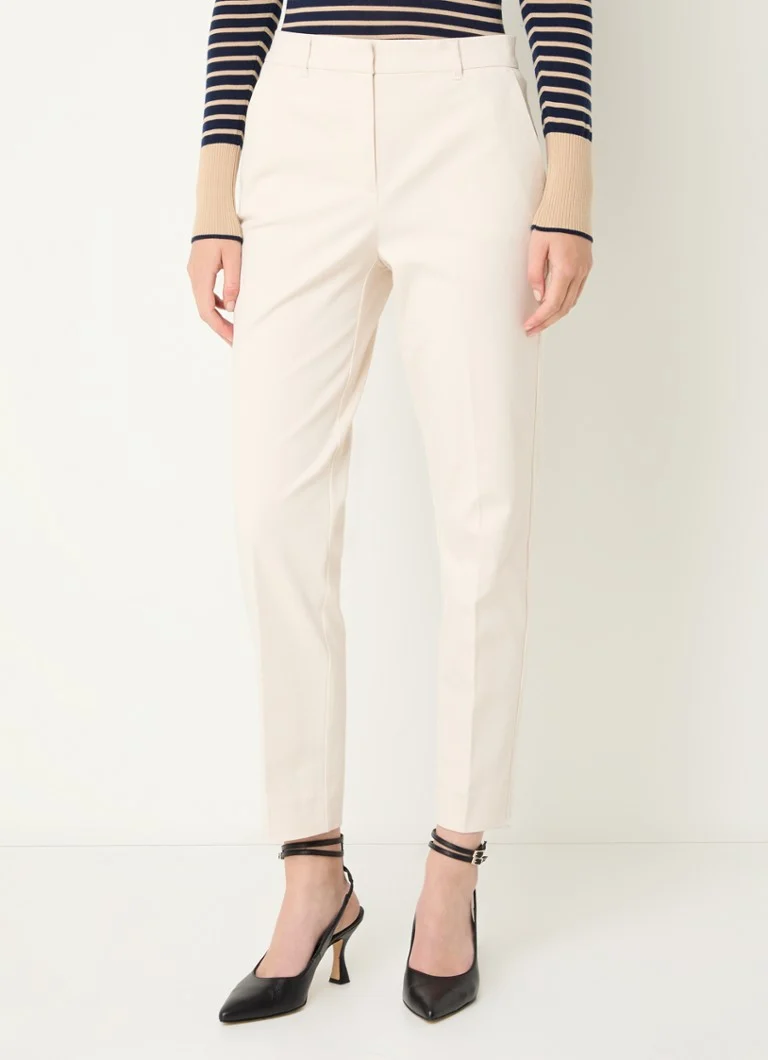 Pantaloni Pennyblack slim fit cu talie înaltă și buzunare laterale
