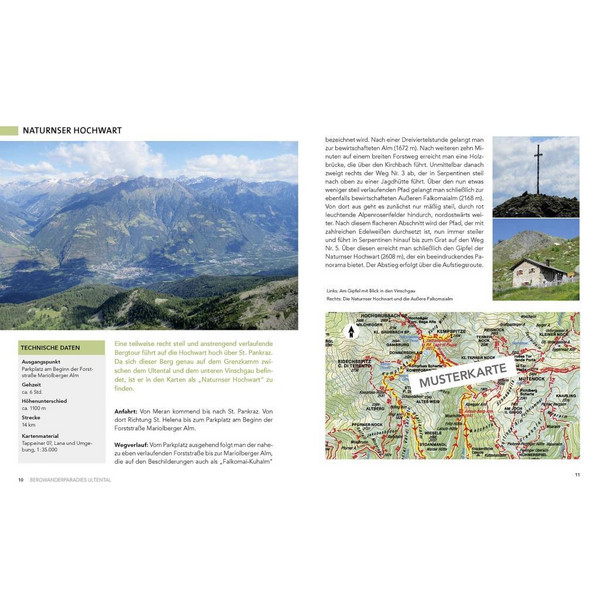 Bergwanderparadies Ultental - Wanderführer