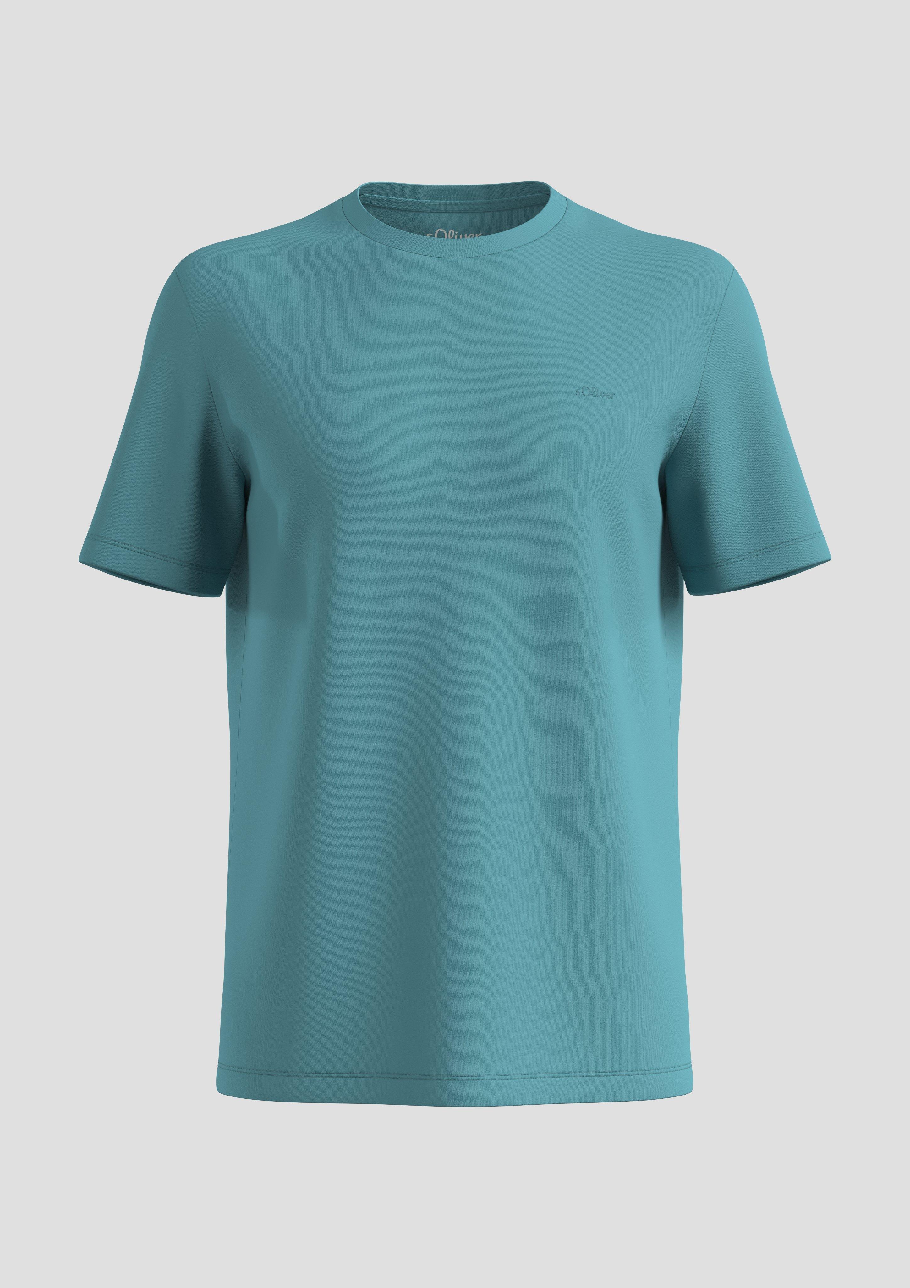 T-Shirt mit Labelprint  2141455-6565