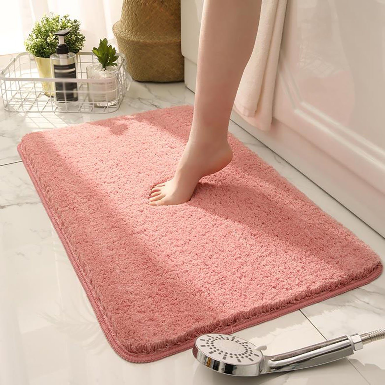 Antirutsch Teppichunterlage Badezimmer saugfähige Fußmatte Teppich Fußmatte, Tapferer Ping
