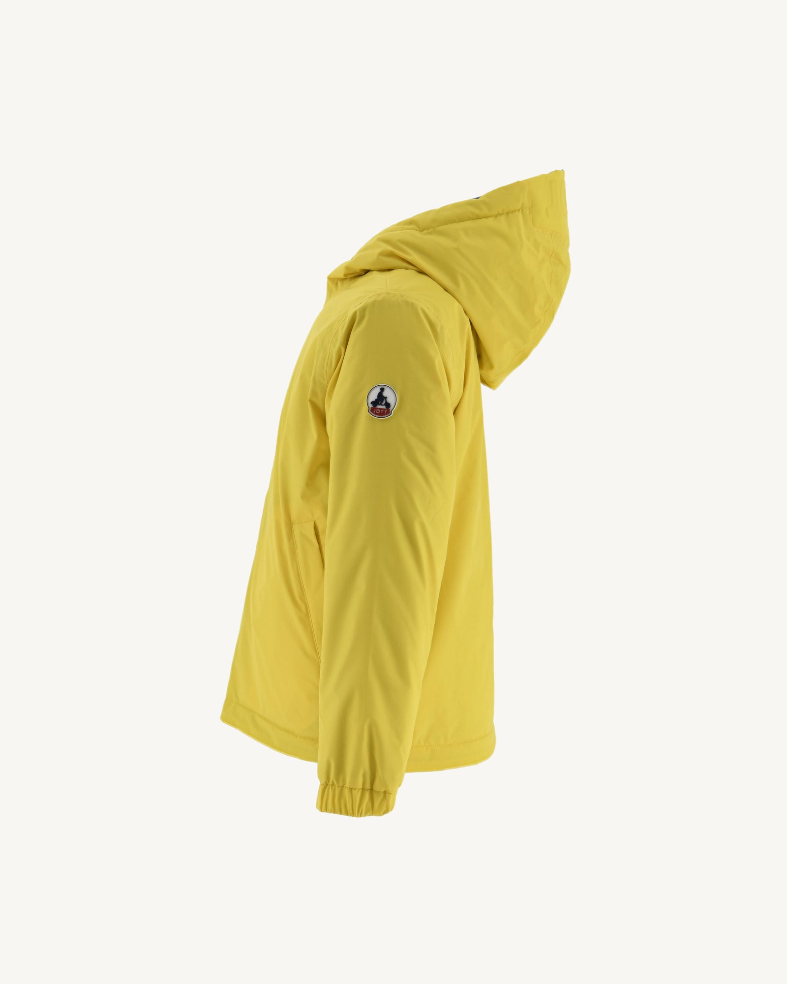 Doudoune Ultralight réversible à capuche Citron/Azur enfant Rosso