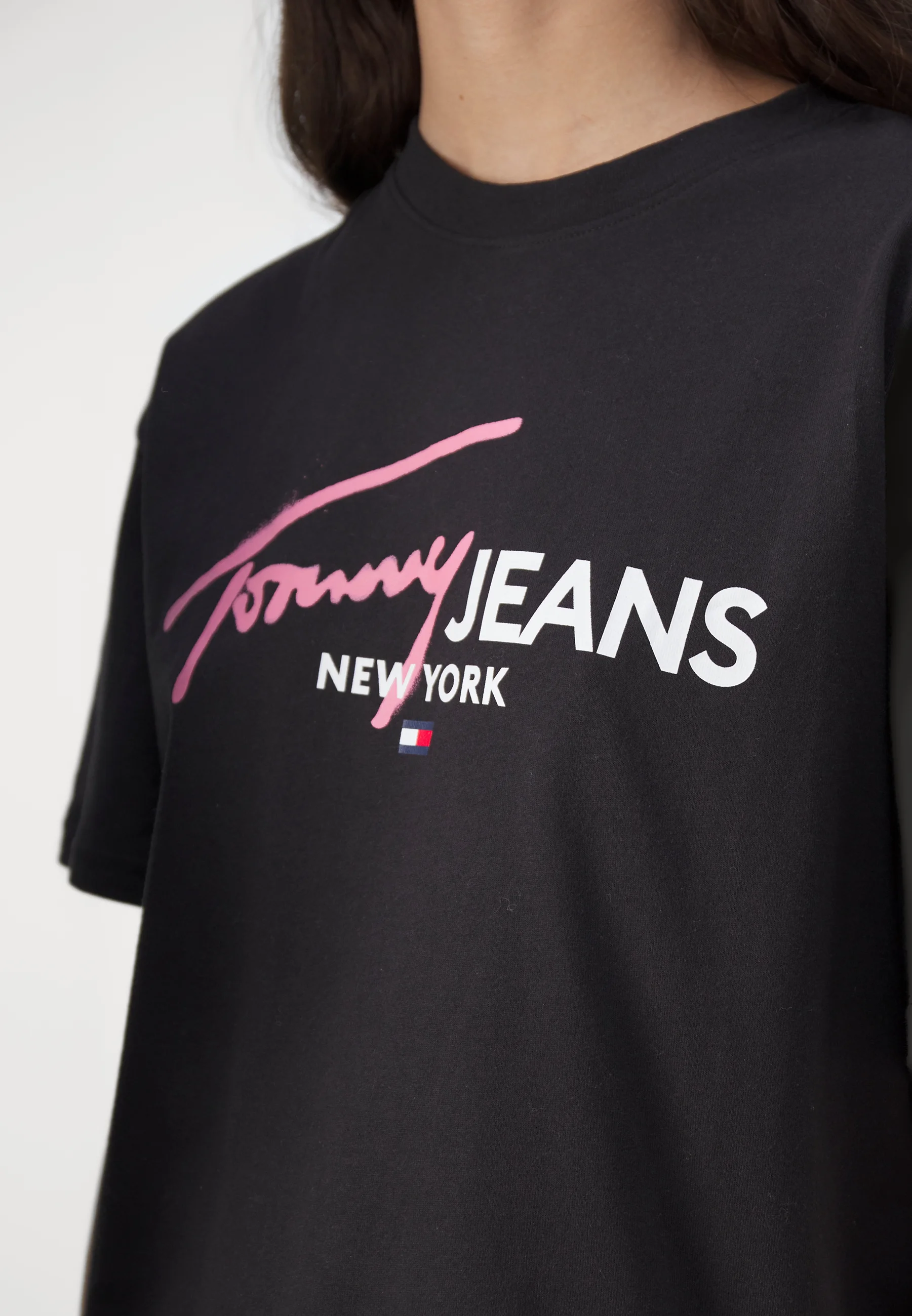 Tommy Jeans SPRAY POP COLOR TEE UNISEX - Camiseta con estampado