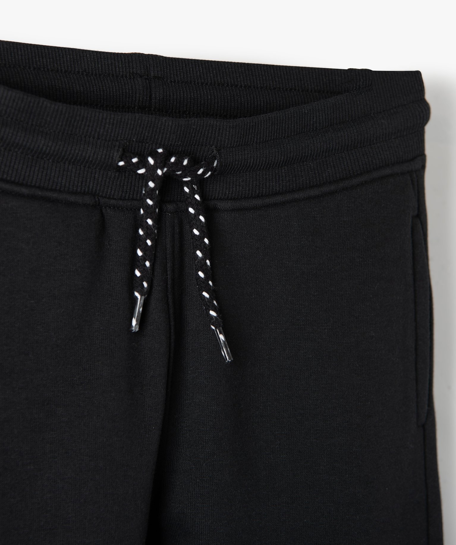 Pantalon de jogging avec intérieur molletonné Garçon noir | GEMO