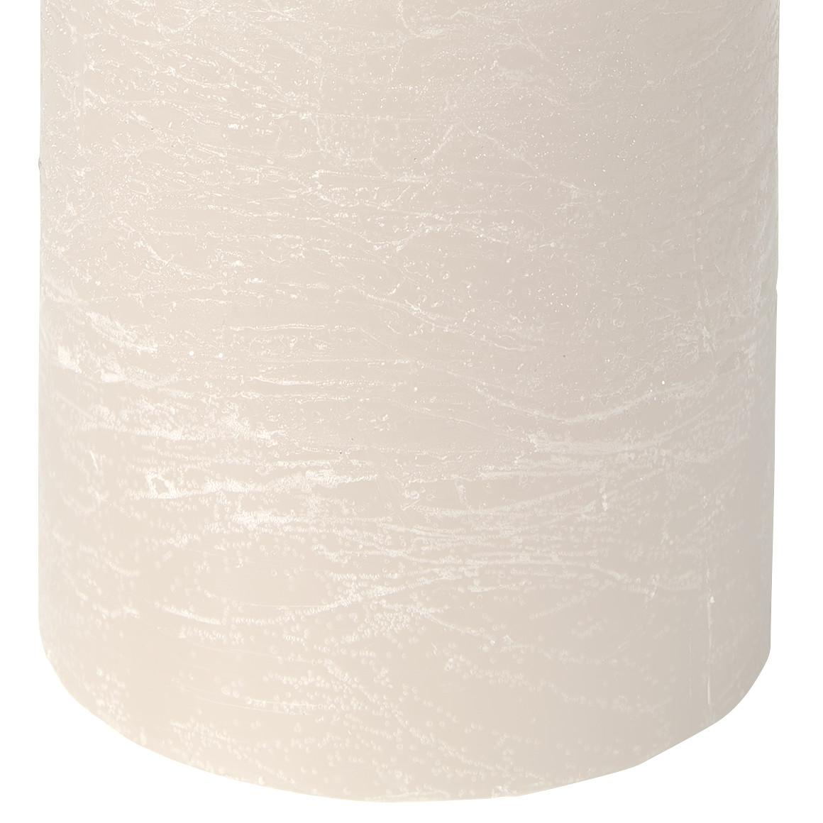Kleine Kerze im rustikalen Look