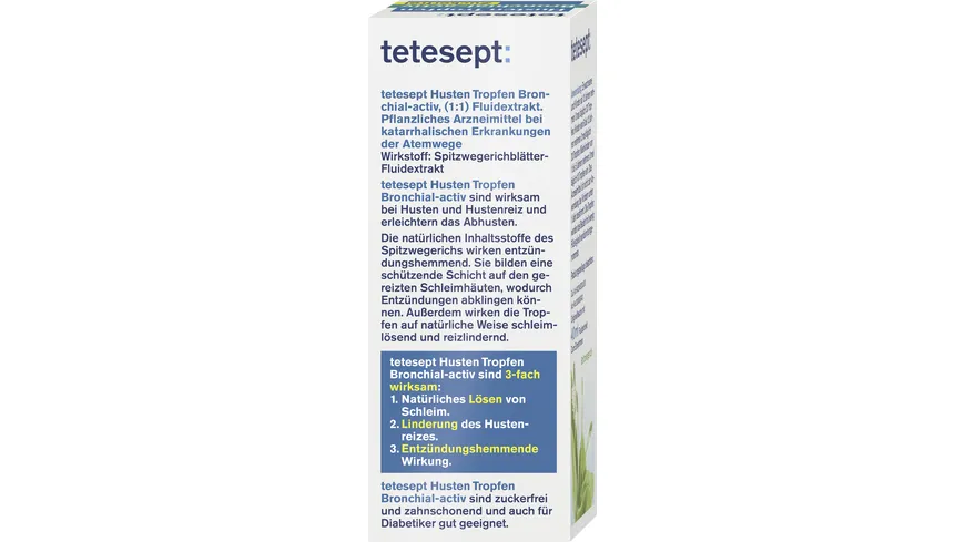 tetesept Hustentropfen Bronchial-activ 40 ml