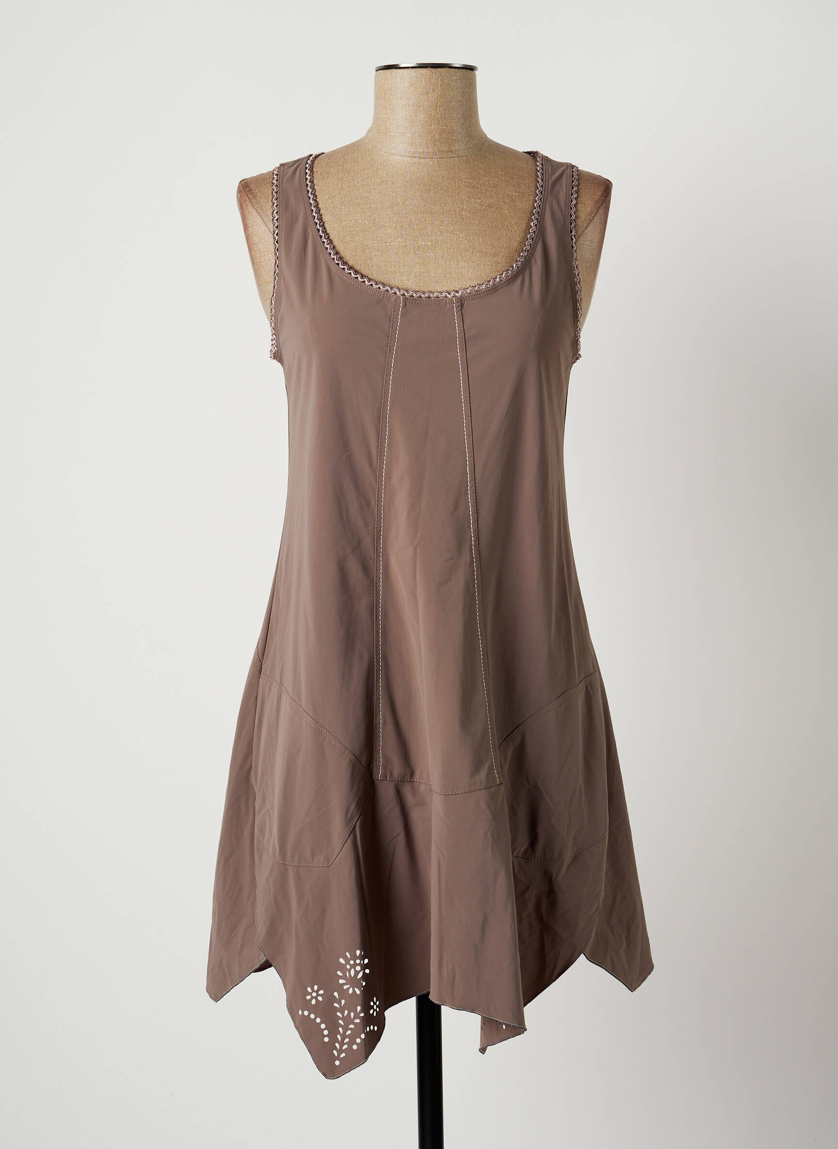 Mc Planet By Innate Tuniquesansmanche Femme couleur marron