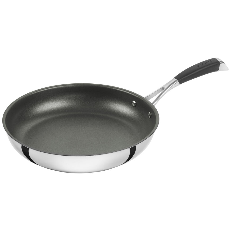 Bratpfanne 28 cm, Edelstahl