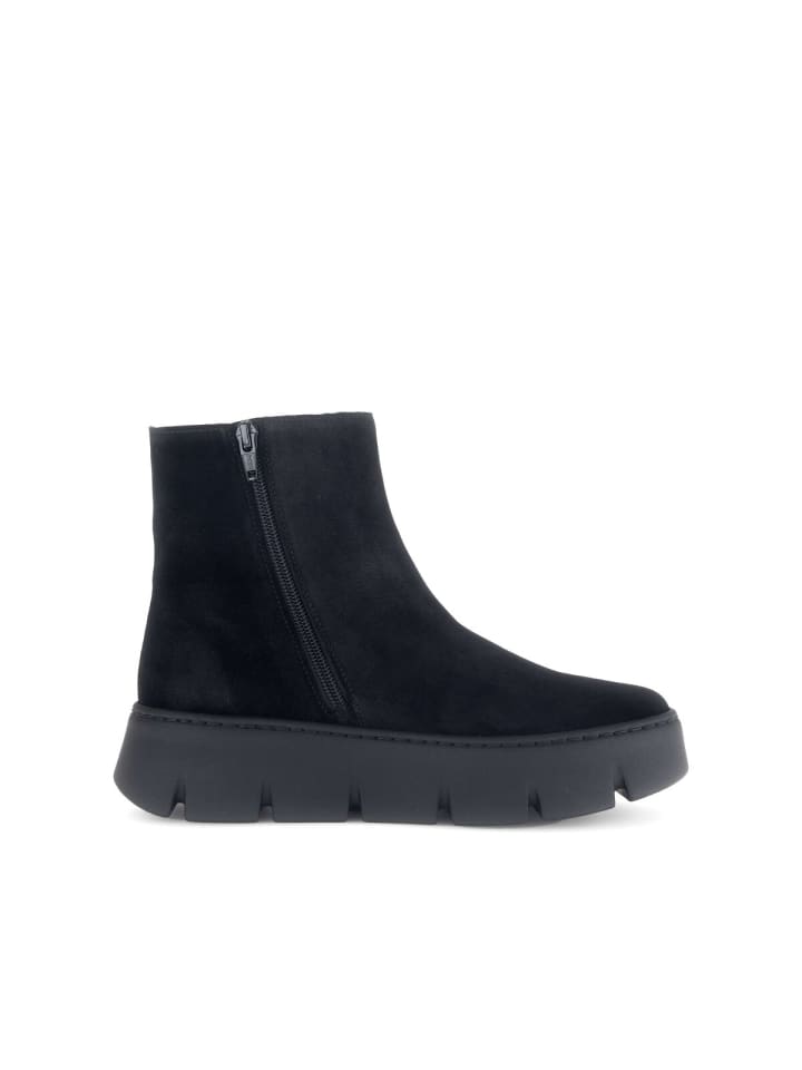Gabor Fashion Plateau Stiefeletten in schwarz günstig kaufen