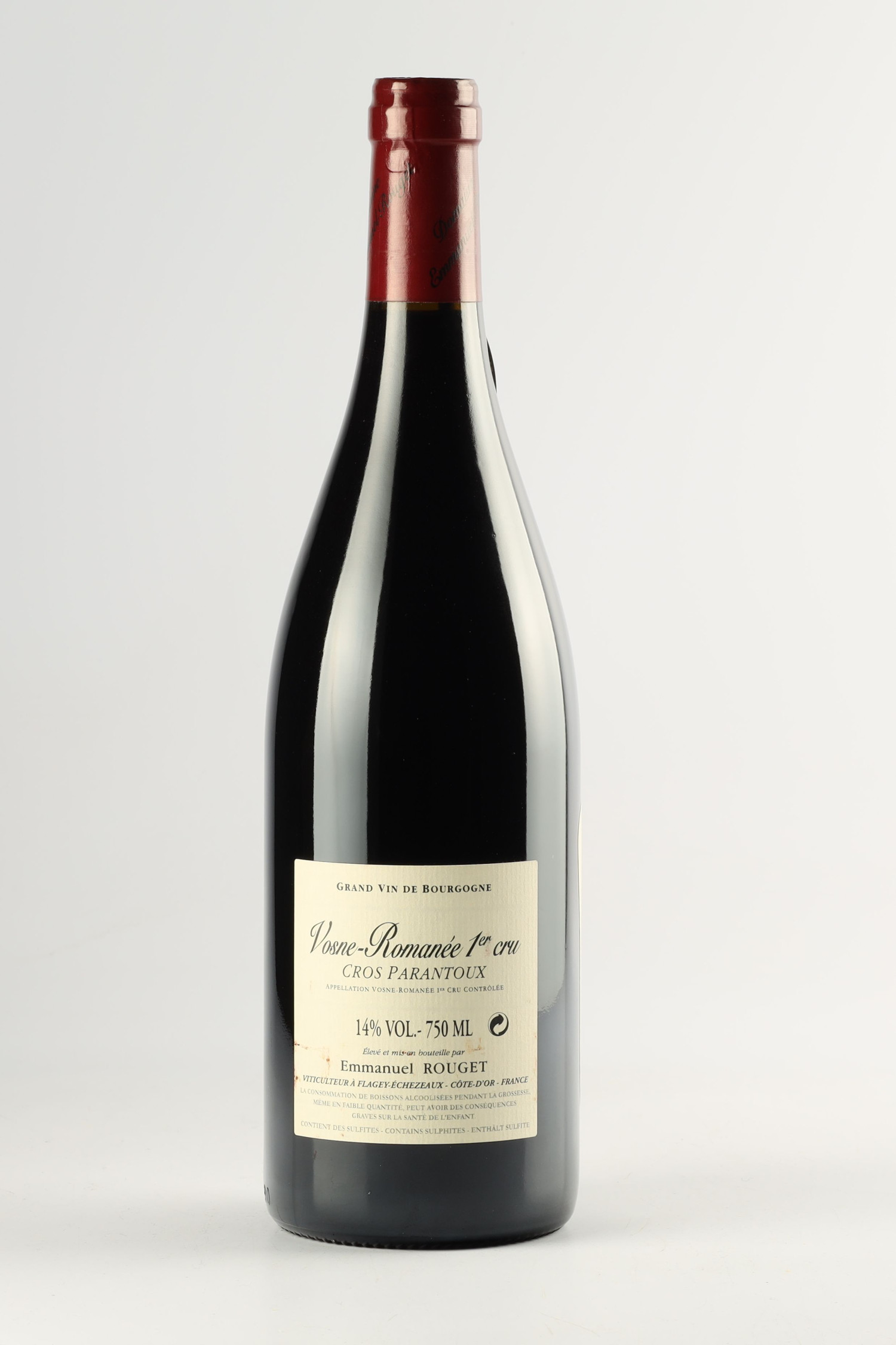 Emmanuel Rouget Cros Parantoux 2018, Vosne Romanée