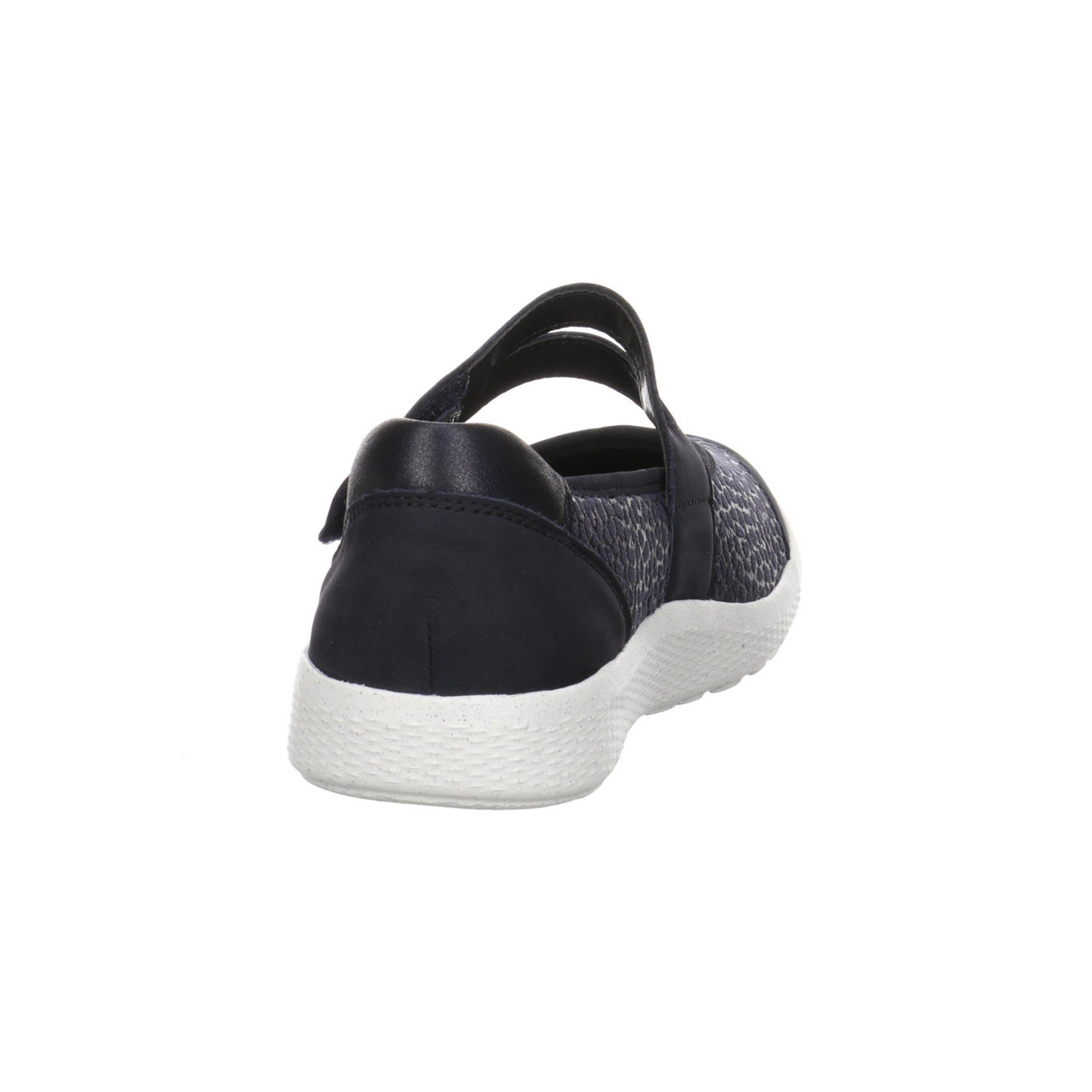 Waldläufer Damen Slipper Schuhe Ira Ballerina Slipper Leder-/Textilkombination