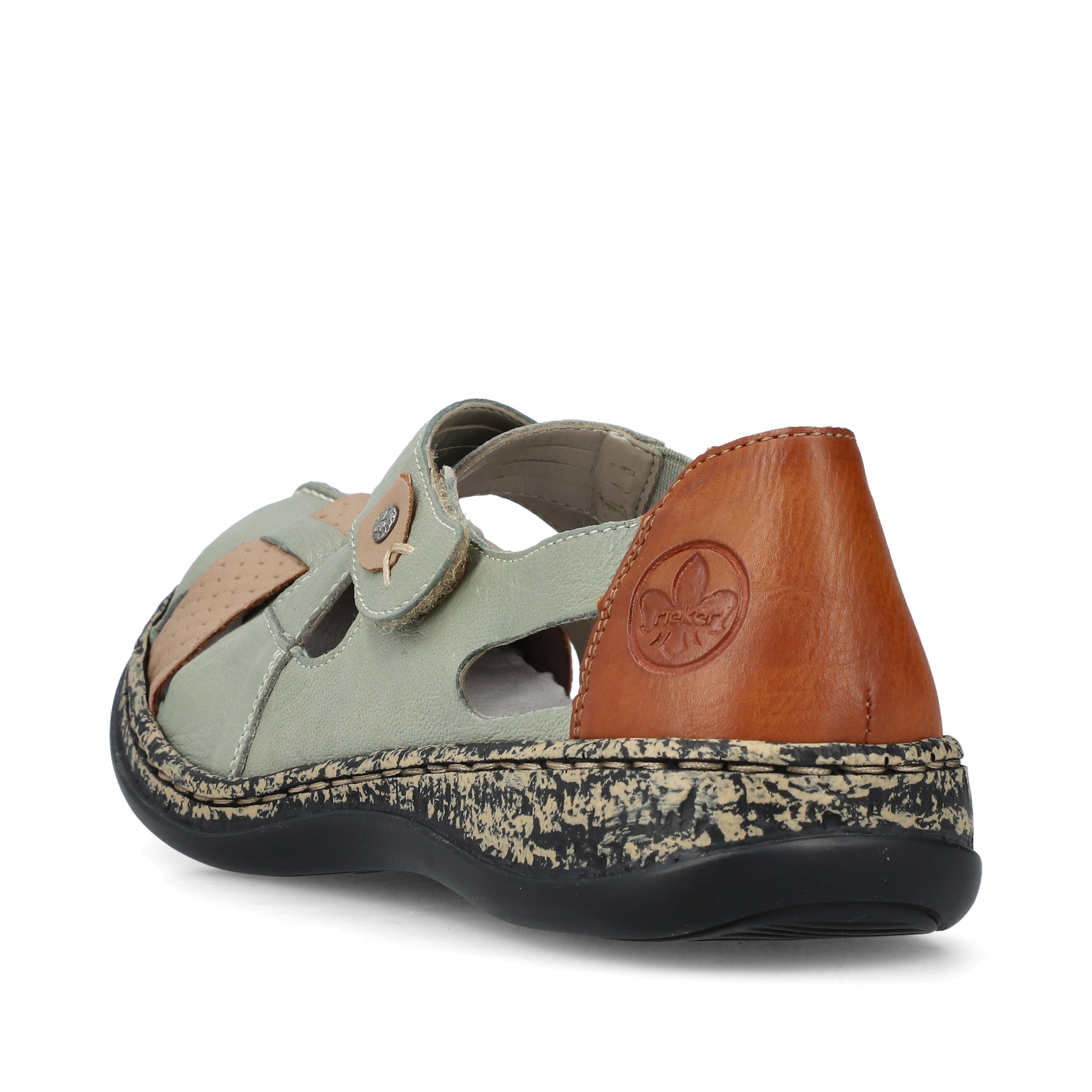 Rieker Damen Ballerinas mintgrün