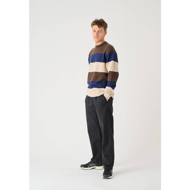 Cleptomanicx El Stripico Strickpullover Herren